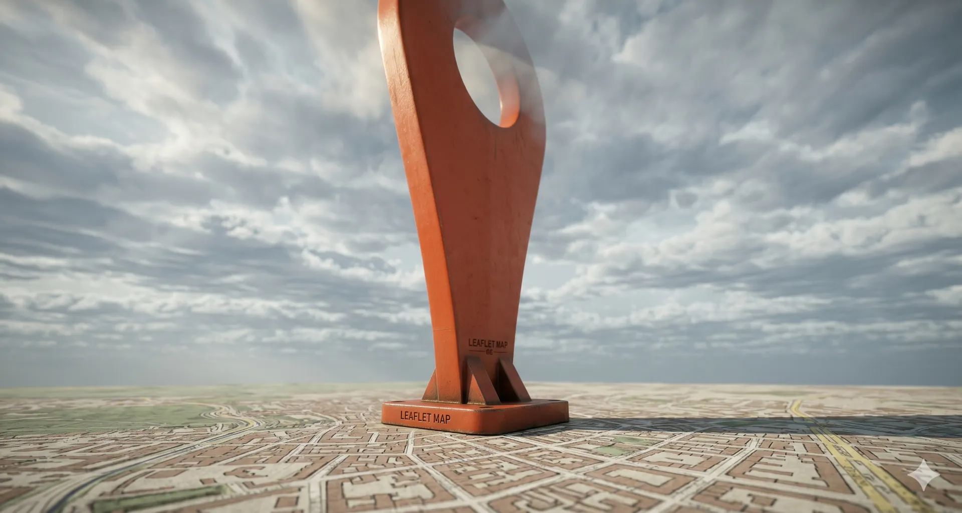 destacada crear marcadores en leaflet map