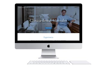 Web clínica dental Monsalve