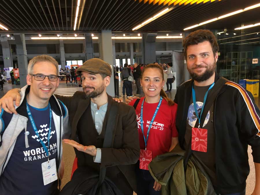 Con Joan Boluda, Sacra Jáimez y AntonioMSP