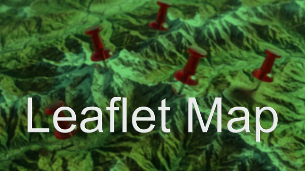 destacada como instalar leaflet map